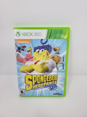 Spongebob Heropants  Xbox 360 Tested Game Squarepants Complete Nickelodeon CIB