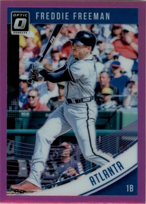 2018 Donruss Optic Pink #68 Freddie Freeman - BB