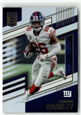 2022 PANINI DONRUSS ELITE FOOTBALL #60 SAQUON BARKLEY
