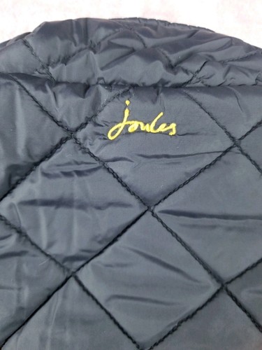 JOULES Black Quilted Gilet Size US12 Womens Full Zip Padded Vest Bodywarmer 4614 - Picture 12 of 23