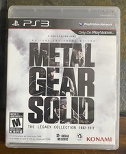 Metal Gear Solid, The Legacy Collection 1987-2012, PlayStation 3/PS3
