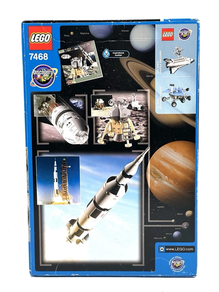 LEGO Discovery Saturn V Moon Mission 7468-2003 caja sellada Foto 3 de 4