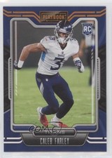 2021 Panini Playbook Rookie Orange Caleb Farley #149 1hs9