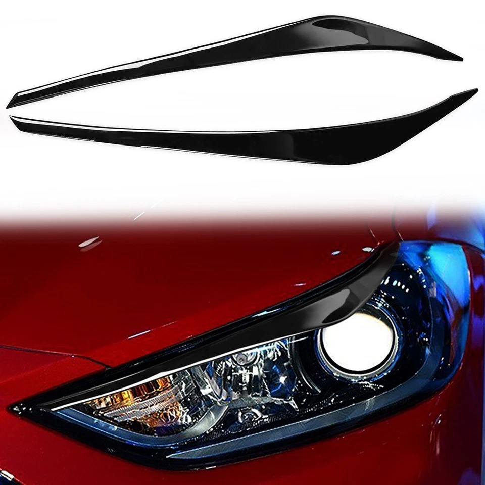 Eyelid Accessories Compatible with For Hyundai Elantra Year Range 2016 18 - Image 3 of 4