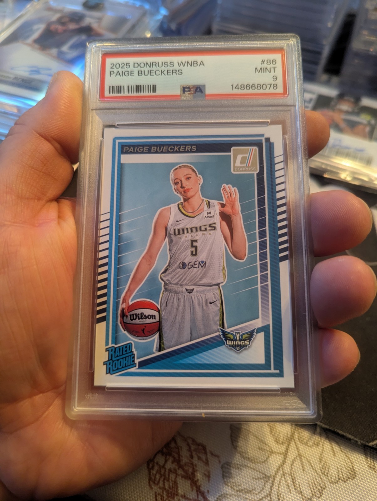 2025 Donruss WNBA Basketball Paige Bueckers Rated Rookie Card #86