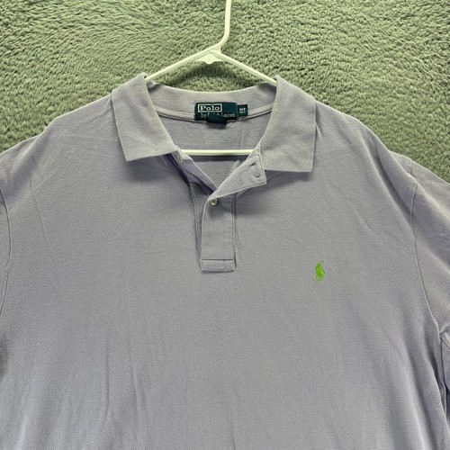 Polo Ralph Lauren Polo Shirt Mens XLT Purple Short Sleeve Pony Preppy