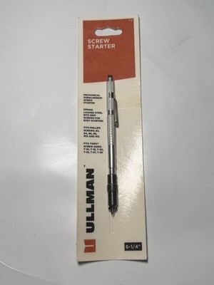 Ullman 5-3/4 in Phillips Torx Hex Screw Starter Alloy Steel Bit Magnetic USA