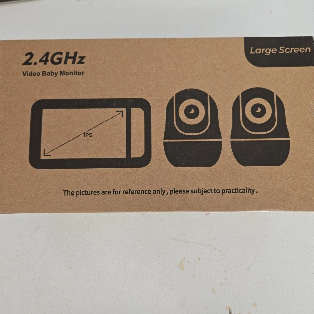 5’’ Baby Monitor with 30-Hour Battery, 2 Cameras Pan-Tilt-Zoom