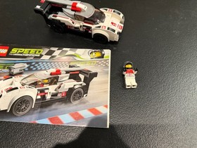 Used 75872 LEGO Speed Champions Audi R18 e-tron quattro - Car and driver only