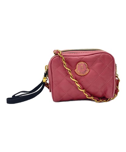 MONCLER Shoulder Bag Pink Authentic From Japan