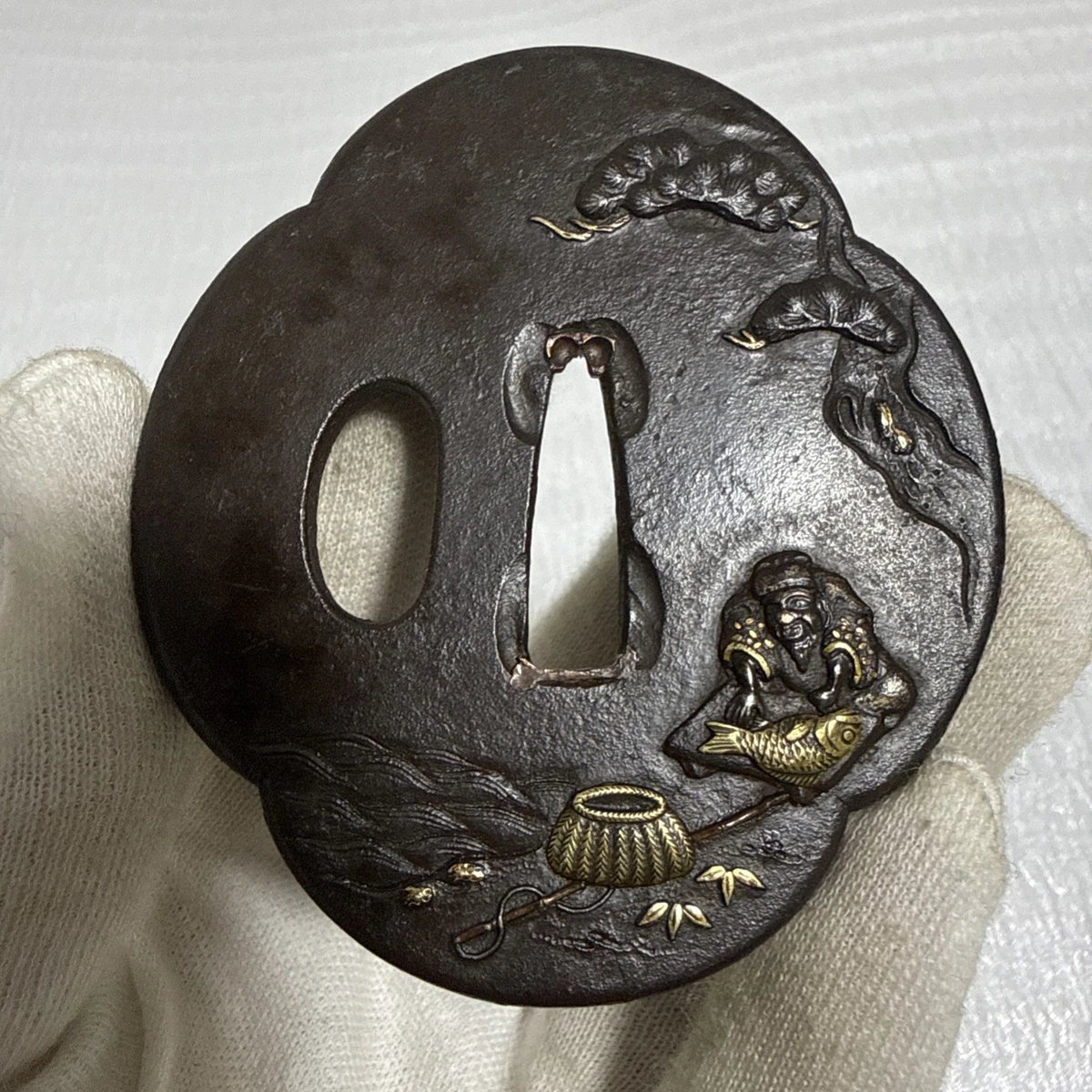 金色熨斗日本古董| eBay