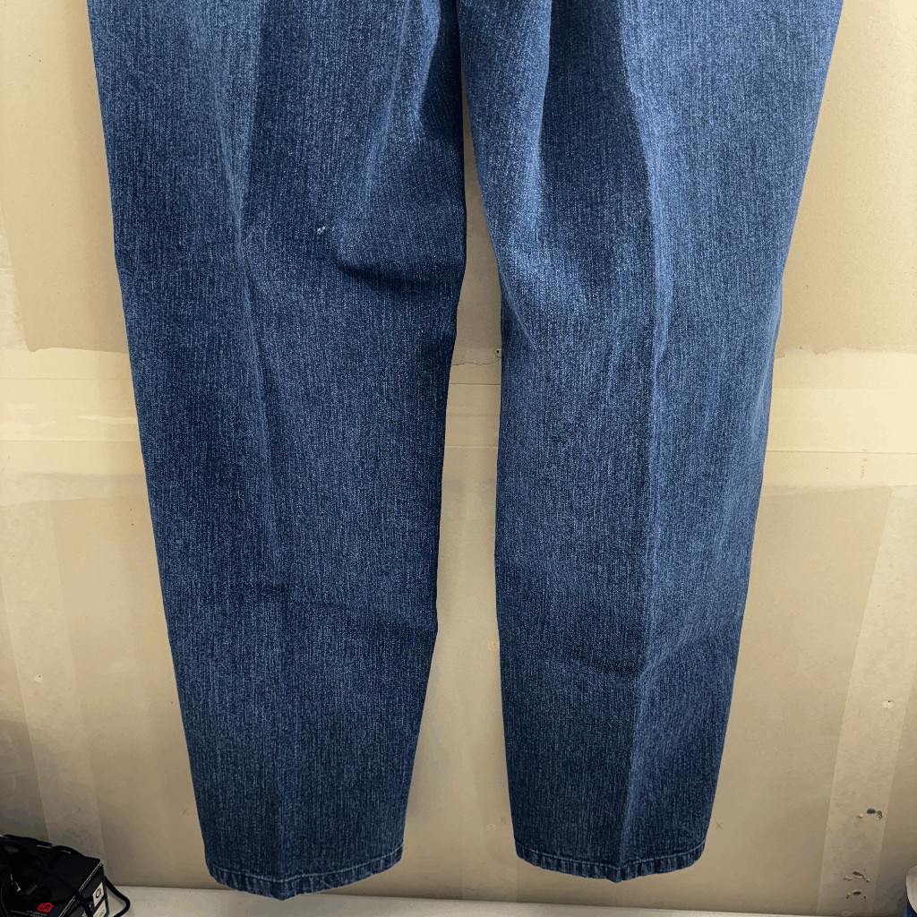 Vintage Nautica Pleated Keel Jens Mens Size 40x32L New Deadstock Pants Indigo