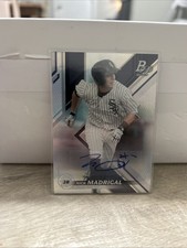 2019 Bowman Platinum -Wal-Mart Top Prospects Nick Madrigal #TOP-5 Autograph (RC)