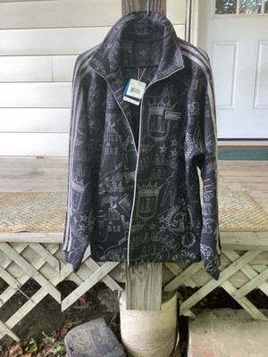 muhammad ali adidas track jacket Large