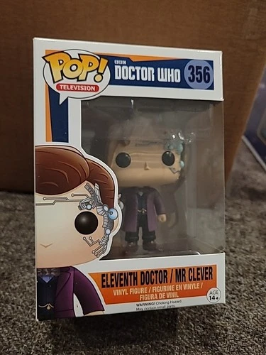 Funko POP!  Television 356 Doctor Who Eleventh Doctor / Mr Clever w/Protector
