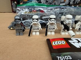 LEGO Star Wars 75103 First Order Transporter 7 Minifigures 792 Pieces With Box