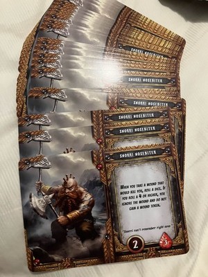 NEW Promo Warhammer Doomseeker Cards Snorri Nosebiter