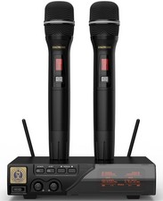 Singtronic Professional 900Mhz Dual Wireless Karaoke Microphones