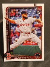 2025 Topps Update Series #US36 Luis Guerrero (RC) Boston Red Sox 