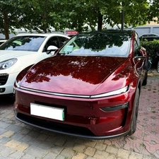 Tesla Model Y 2025 PreCut PPF Paint Protection Film Wrap Change Liquid Blood Red