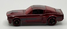 Hot Wheels 67 Shelby Gt-500 Red Ford Mustang Malaysia Die-cast