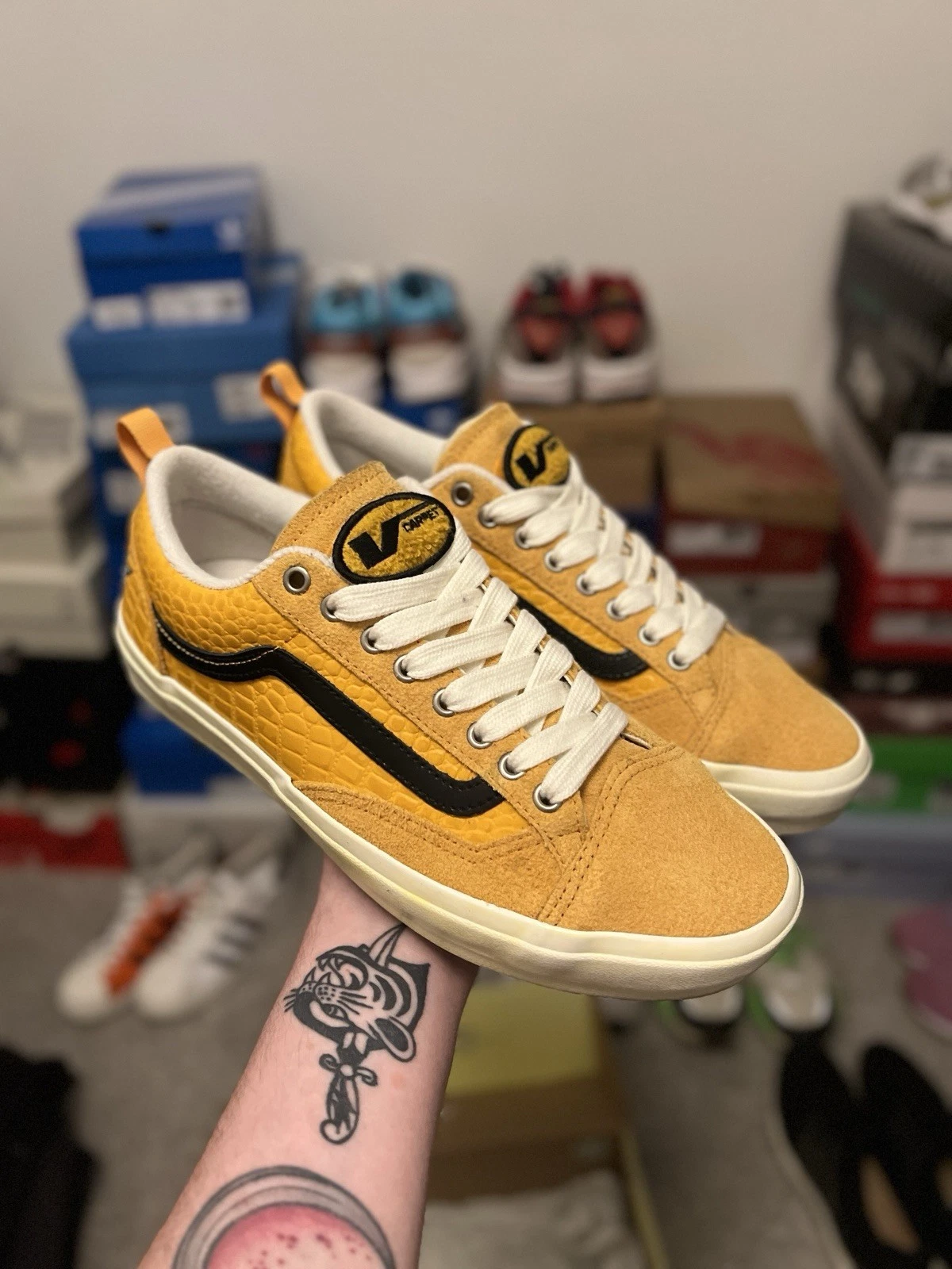 VANS x Carpet Company Skate Oldol Sko 36+ VC UK5 us 9.5 10.5 007 del7