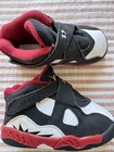 Nike Babies Toddler Air Jordan TD Retro Black Red Strap Size 7C DO8732-601