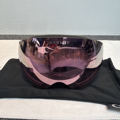 New Oakley Flight Deck M Matte Black Prizm Hi Pink GBL Ski Goggles