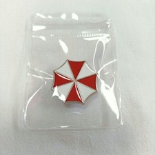 Resident Evil Umbrella Corporation Pin Badge Red White 24cm