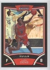 2008-09 Bowman Draft Picks & Stars Chrome Refractor 394/499 Luol Deng #66 0q0