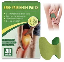 40PCS Knee Patches, Natural Wormwood Extract Patches for Knees -New