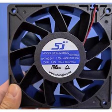 SJ SF241238BU2 12038 DC24V 1.75A 12CM 2-wire Inverter Cooling Fan