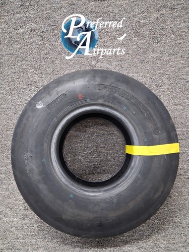 Used Dunlop Dornier 328 Aircraft NLG Tire, 19.5x6.75-8 10 Ply, p/n DR30520T