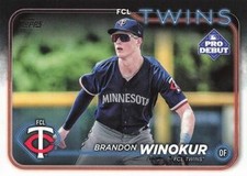 2024 Topps Pro Debut #PD-116 Brandon Winokur TWINS