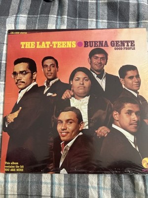 New RARE salsa LP Record Reissue The Lat-Teens Buena Gente Good People CS1032
