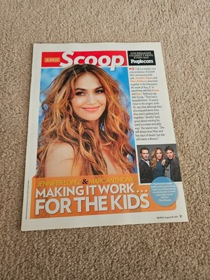 TPEEP508 MAGAZINARTIKEL & BILD 11X8'' JENNIFER LOPEZ & MARC ANTHONY 