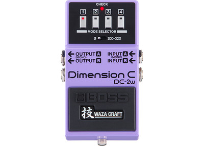Boss DC-2W Dimension C Guitar Chorus Pedal w/ Patch Cable