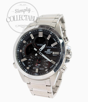 Casio Edifice ECB-30D-1A Stainless Steel Smartwatch