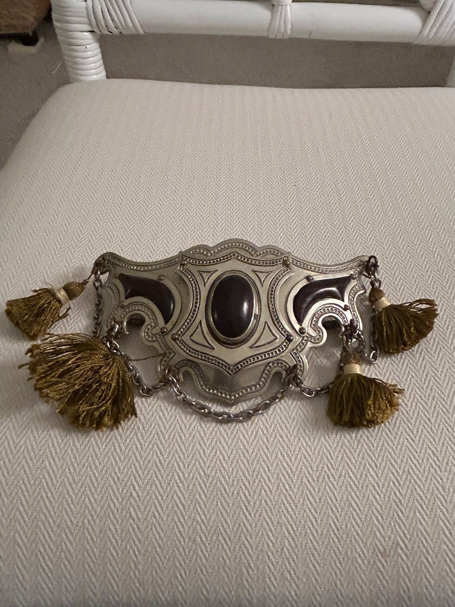 Vintage 80’s Cesar Ugarte Gstaad Switzerland Art Production Hand Crafted Belt View 4
