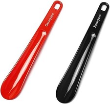 Shoe Horn,2 Pack Plastic Shoe Horns, 10.3 Inches - Shoe Horns for Men, Women,Sen