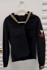 Vintage WWII US Navy Sailor Jumper Naval Clothing Factory Named Watkins