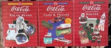 Coca-Cola Collectors Series Books Lot 3 &ndash; Polar Bears Santas Cars Trucks HC NEW
