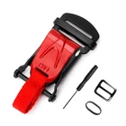 Helmet Quick Release Buckle Kit, Motorcycle Helmet Pull Lock for Chin