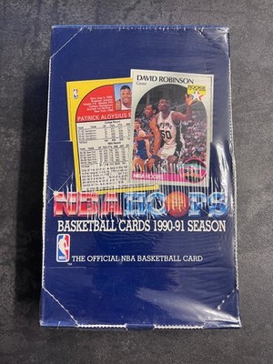1990-91 NBA Hoops Series 1 Box Basketball OVP 36 Packungen