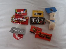 5 'RUZ' CHRISTMAS ORNAMENTS-  ALL BRAND NEW