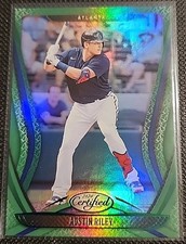 2020 Certified Green #26 Austin Riley 1st Yr Atlanta Braves