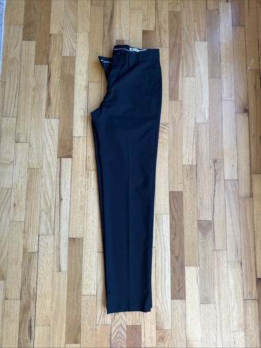 Haggar Eclo Slacks Black Slim-Fit Pants, Men's Size 30x32