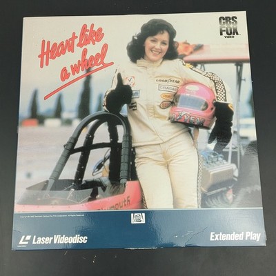 Heart Like A Wheel Laserdisc Shirley Muldowney Drag Racing Movie Vintage Rare 