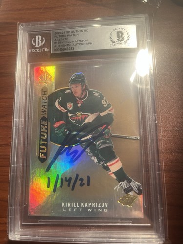 Kirill Kaprizov [Acetate] #198 2020 SP Authentic card