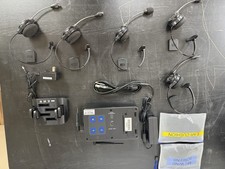 HME Clear-Com Dx100 Wireless Intercom System 4 x WH220 Headsets - Film Set Coms